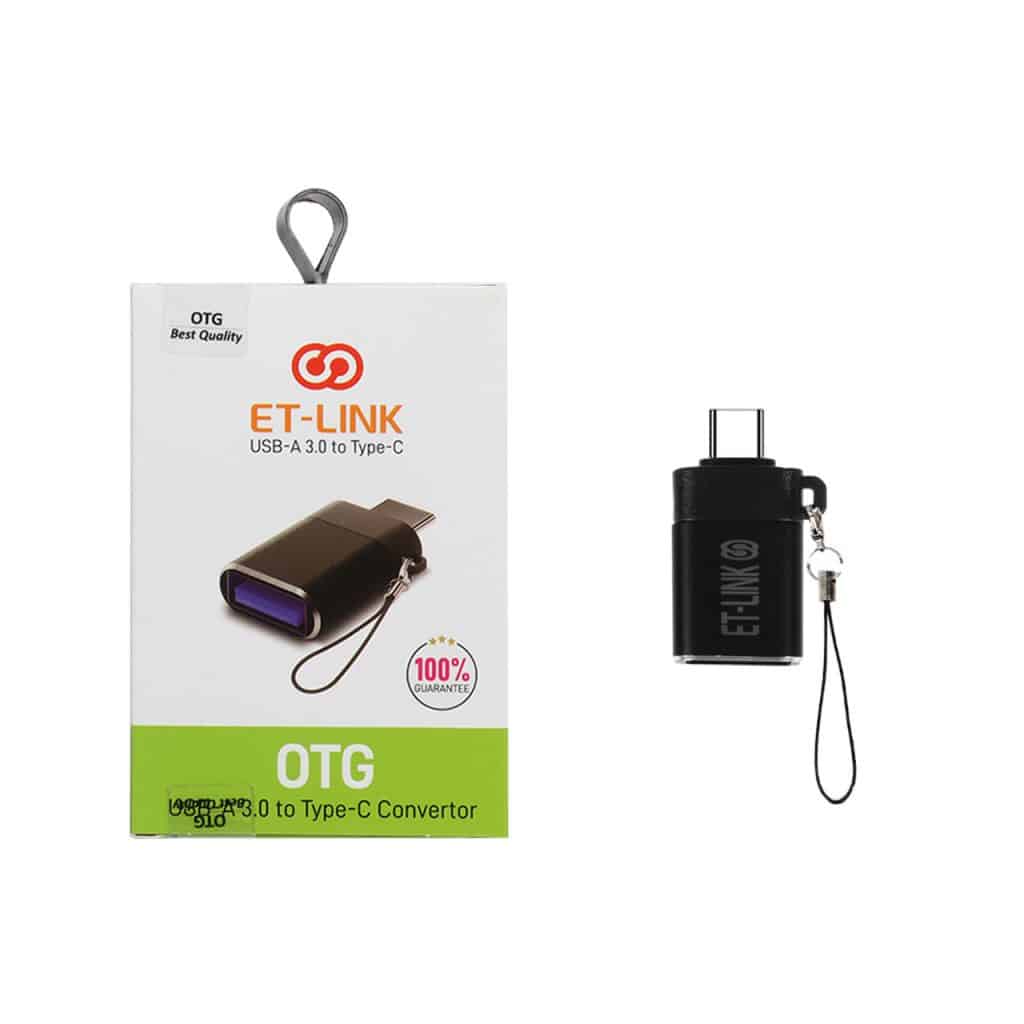 تبدیل او تی جی ET-LINK USB3.0 تایپ سی ET-LINK USB3.0 OTG Type-C