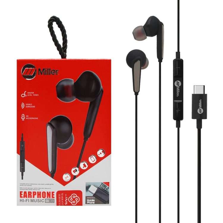 هندزفری سیمی Miller Type-C مدل MH-132